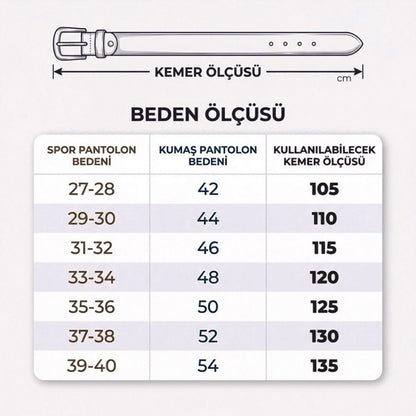 Stepora™ Deliksiz Mikro Ayar Kemer